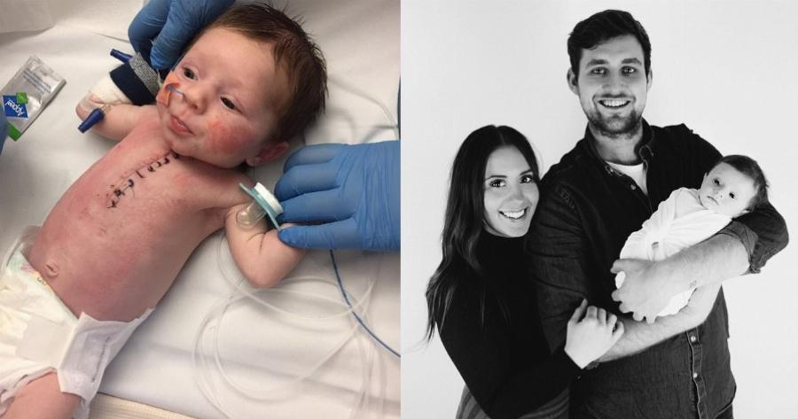 Βρέφος 7 Ημερών: Υποβλήθηκε σε εγχείρηση ανοιχτής καρδιάς και κέρδισε τη μάχη για τη ζωή παρά τις προβλέψεις των γιατρών
