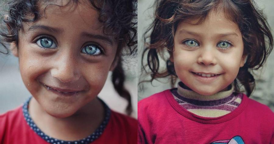 Φωτογράφος καταγράφει την ομορφιά των παιδικών ματιών που λάμπουν σαν πολύτιμοι λίθοι