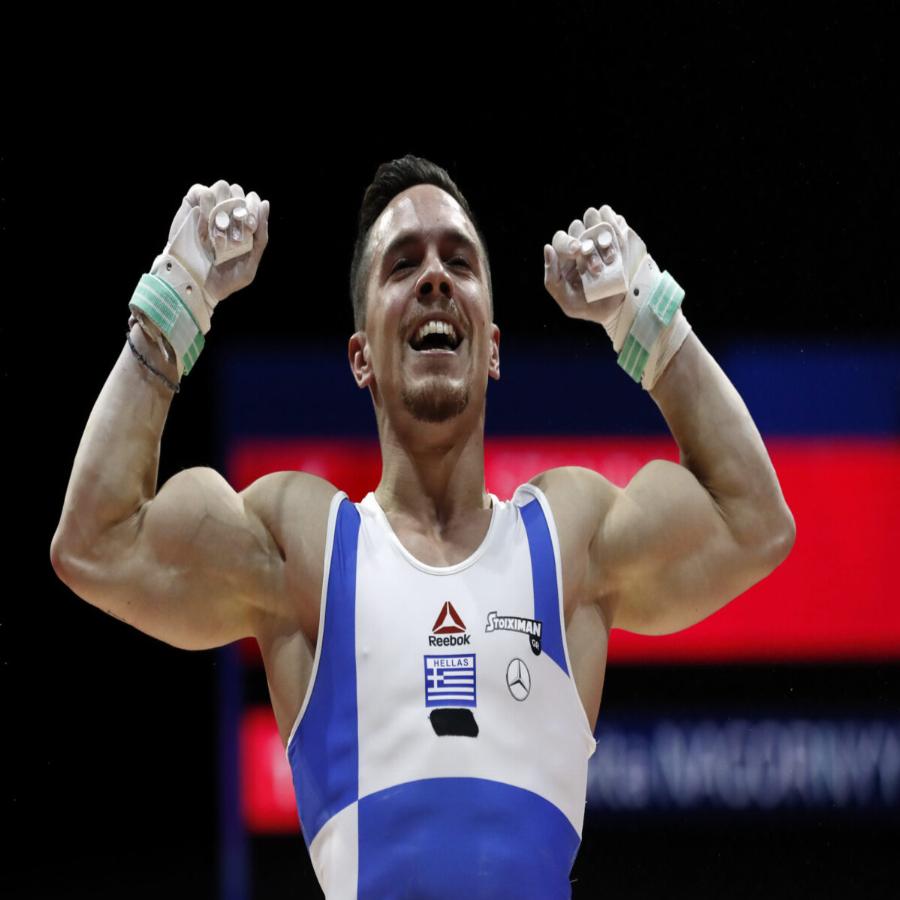 Λευτέρης Πετρούνιας: Η τρυφερή αφιέρωση στη Βασιλική Μιλλούση και στις κόρες του μετά την κατάκτηση του χρυσού