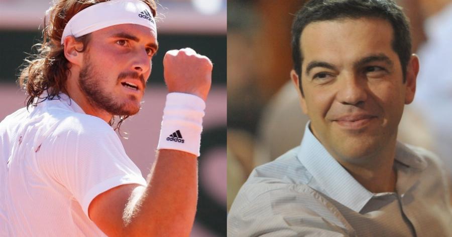 Τσίπρας για Τσιτσιπά: «Ένας αθλητής στα 22 του, μία ανάσα από την κορυφή του κόσμου. Μας κάνει περήφανους»