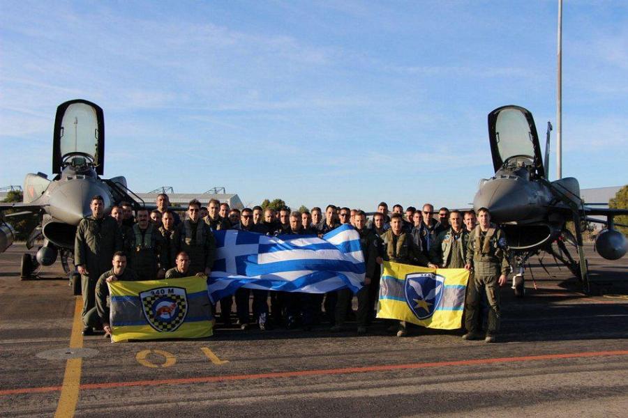 Και φέτος Έλληνας ο καλύτερος πιλότος του ΝΑΤΟ