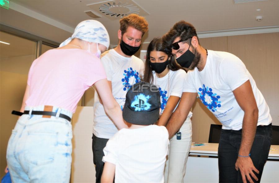 Άννα Μαρία Βέλλη, Τζέιμς Καφετζήςκαι Νίκος Μπάρτζης μοίρασαν χαμόγελα στα παιδάκια στην Ογκολογική Μονάδα Παίδων