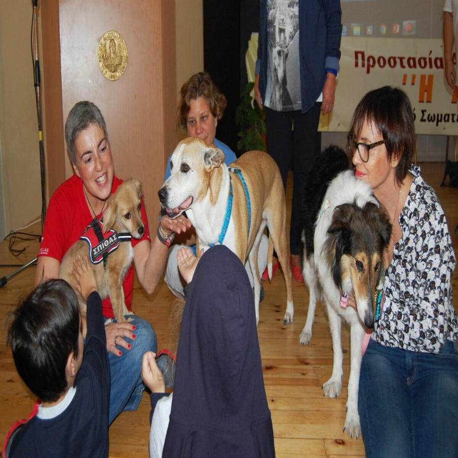 424 Στρατιωτικό νοσοκομείο: Εφαρμόζει θεραπεία μέσω σκύλων