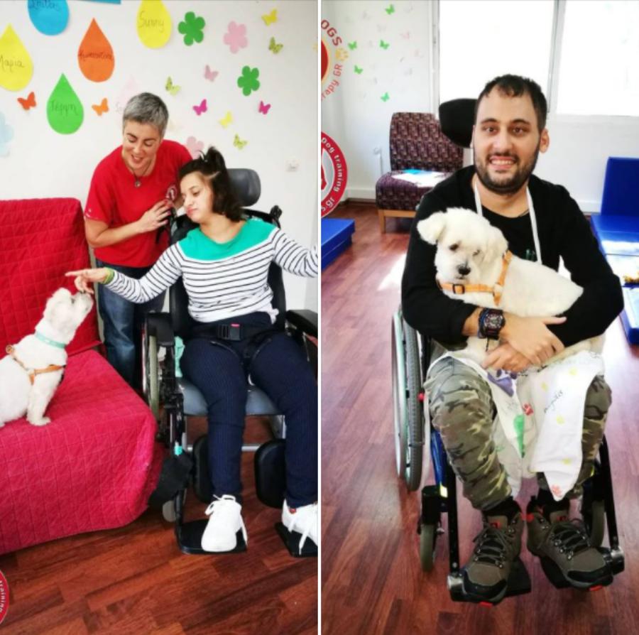 424 Στρατιωτικό νοσοκομείο: Εφαρμόζει θεραπεία μέσω σκύλων