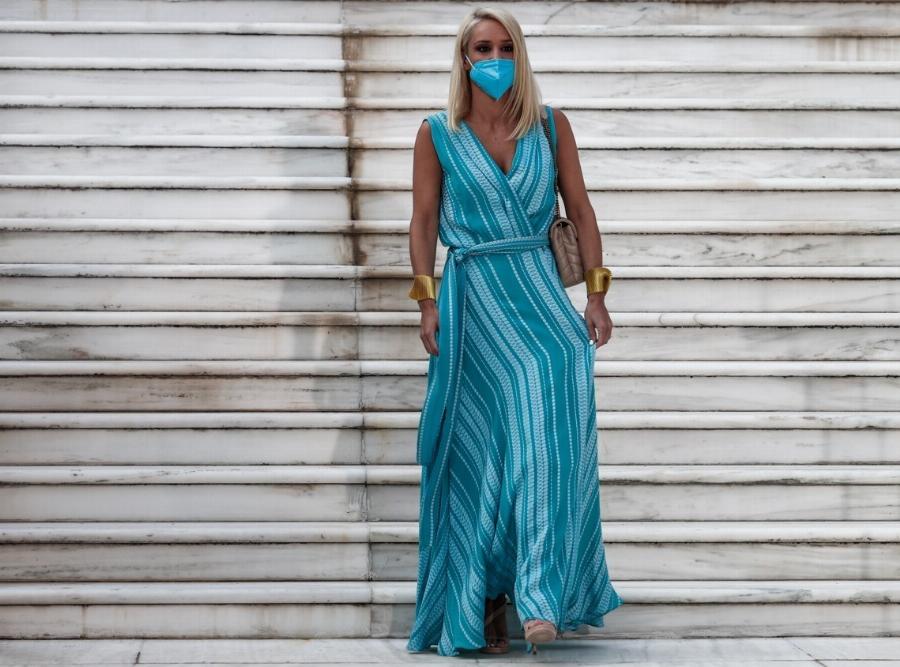 Εντυπωσιακές παρουσίες στο Προεδρικό Μέγαρο για την 47η επέτειο Αποκατάστασης της Δημοκρατίας