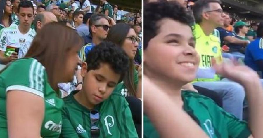 Καλύτερη οπαδός της χρονιάς η μητέρα που περιγράφει ποδοσφαιρικούς αγώνες στον τυφλό γιο της