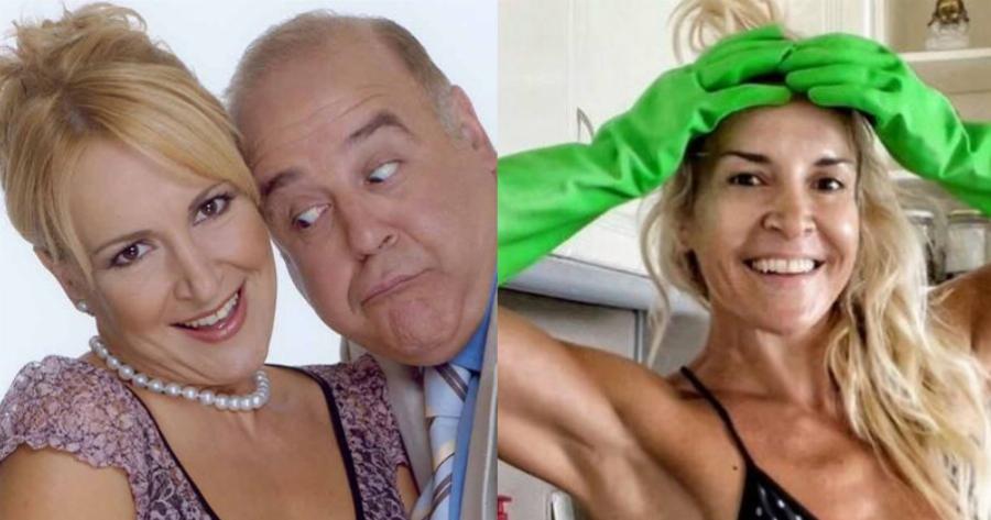 Έριξε το Instagram: Η Ξανθίππη του “50-50” ποζάρει στα 51 της με μπικίνι στην κουζίνα της