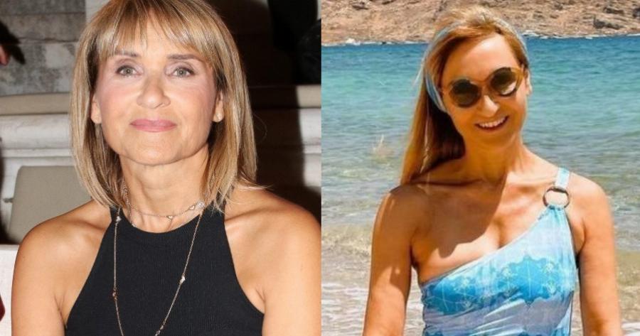 Το αρετουσάριστο κορμί της Μάρας Ζαχαρέα με κατακόκκινο μαγιό είναι το κάτι άλλο