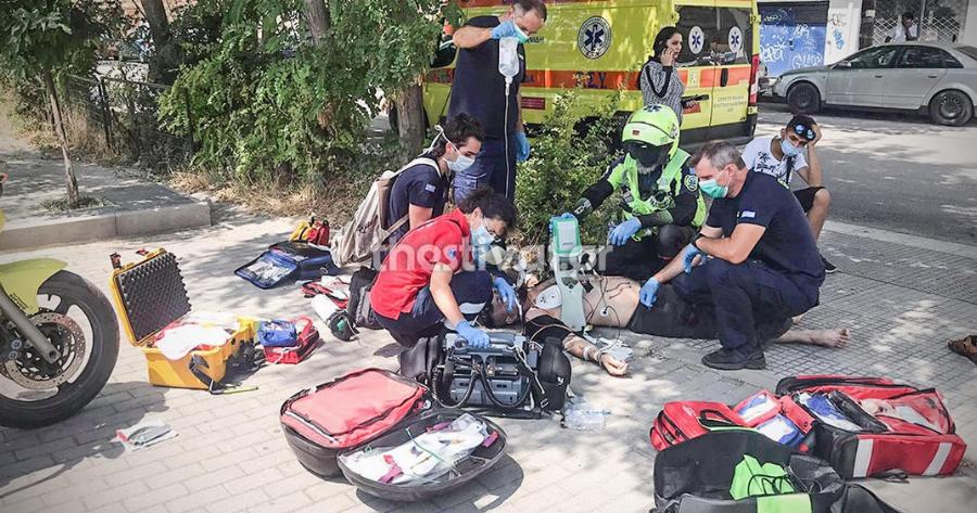 Θεσσαλονίκη: ΕΚΑΒίτες επανέφεραν στη ζωή 36χρονο που είχε πάθει ανακοπή καρδιάς
