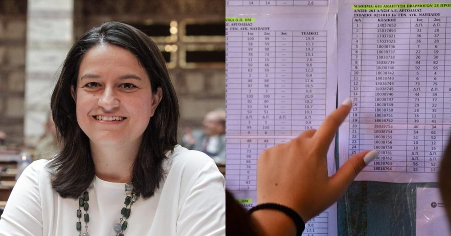 «Μου στερήσατε το όνειρό μου»: Επιστολή απόγνωσης στη Νίκη Κεραμέως από μαθήτρια του Αγρινίου