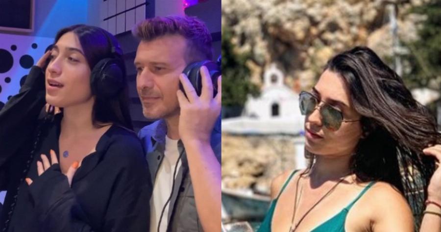 Αναλογίες και στυλ μοντέλου: Η κόρη του Γιάννη Πλούταρχου ποζάροντας στην παραλία