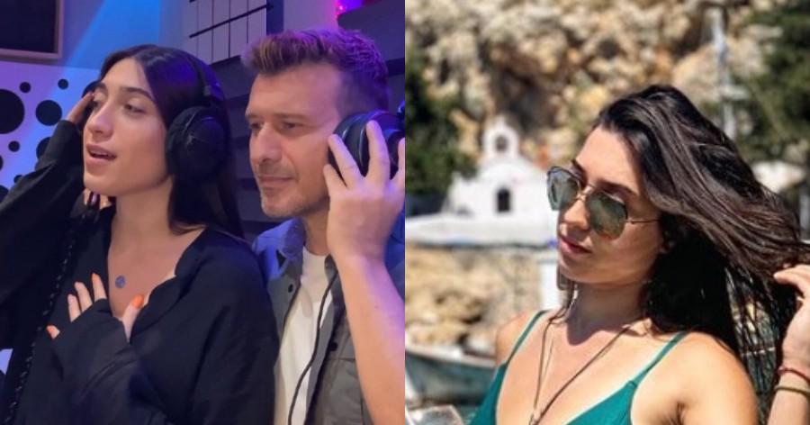 Αναλογίες και στυλ μοντέλου: Η κόρη του Γιάννη Πλούταρχου ποζάροντας στην παραλία