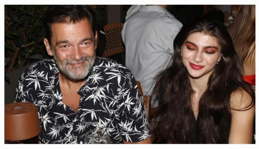 Η πρώτη δημόσια εμφάνιση του 52χρονου Κωνσταντίνου Καζάκου με την 23χρονη σύντροφό του