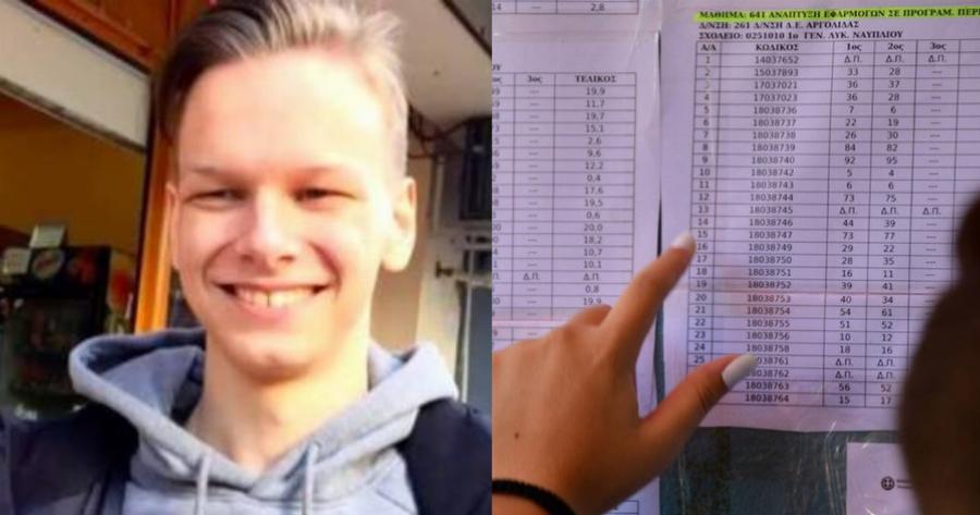 Δημήτρης Καρακώστας: Πρόσκληση στο προεδρικό μέγαρο για τον Ναυπακτιώτη που σάρωσε στις πανελλαδικές