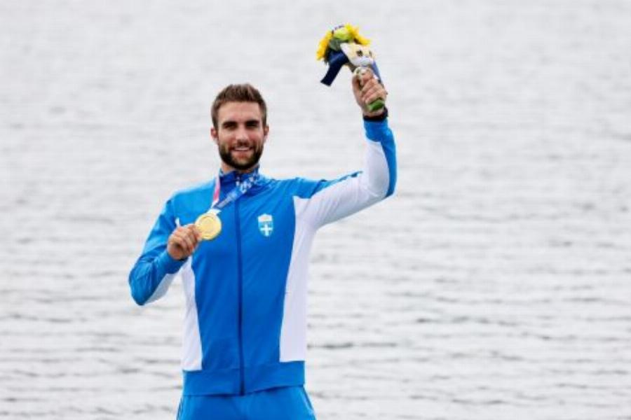 Στέφανος Ντούσκος: Η ανάκρουση του εθνικού ύμνου στους Ολυμπιακούς Αγώνες στην απονομή του χρυσού μεταλλίου