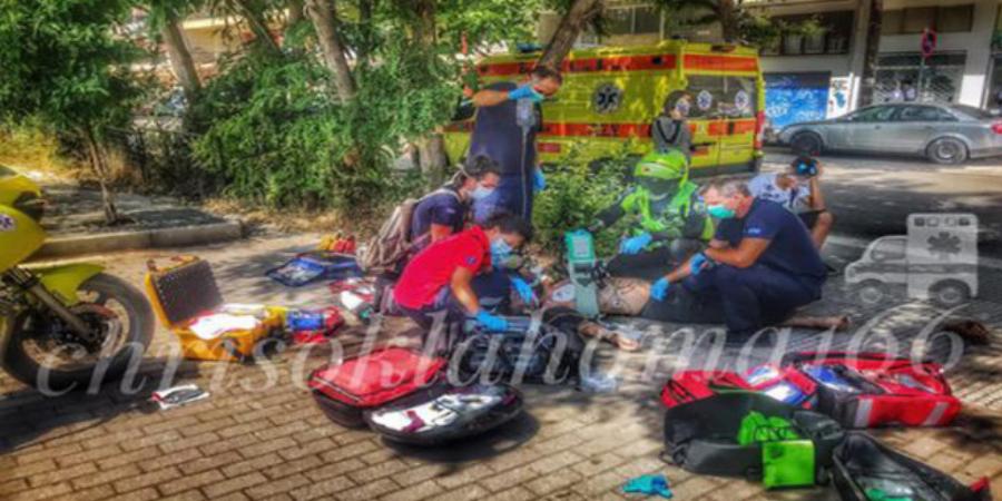 Θεσσαλονίκη: ΕΚΑΒίτες επανέφεραν στη ζωή 36χρονο που είχε πάθει ανακοπή καρδιάς