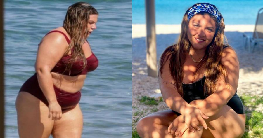 Δανάη Μπάρκα: Ποζάρει ακομπλεξάριστη με μαγιό σε νέες φωτογραφίες