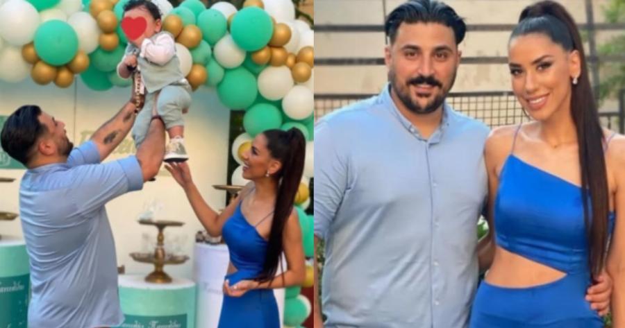 Και το όνομα αυτού Παντελής Παντελίδης: Πωλίνα Φιλίππου και Τριαντάφυλλος Παντελίδης βάφτισαν το αγοράκι τους