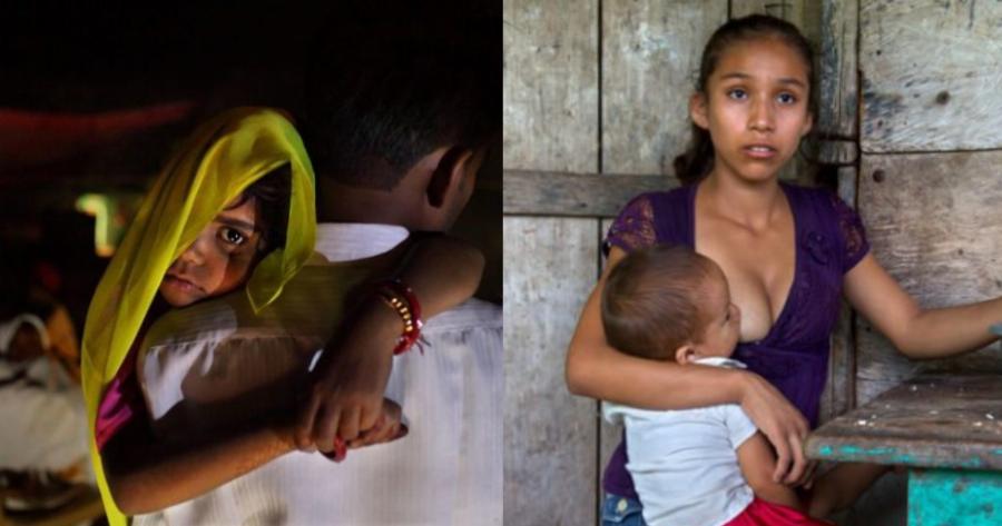 Η σκληρή καθημερινότητα, κοριτσιών που παντρεύτηκαν πριν τα 15, μέσα από ένα φωτογραφικό πρότζεκτ