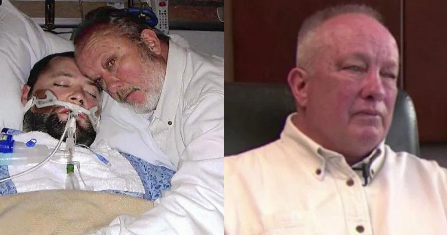 Αληθινή ιστορία: Πατέρας έσωσε τη ζωή του γιου του εισβάλλοντας με όπλο μέσα στο νοσοκομείο