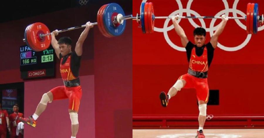 Πρώτη φορά στην ιστορία: Αρσιβαρίστας κέρδισε το χρυσό στους Ολυμπιακούς, ισορροπώντας στο ένα πόδι