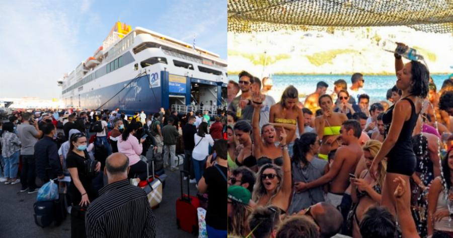 «Δεν θέλω να εμβολιαστώ» – Αμετανόητοι νέοι που αρρώστησαν στην Ίο λένε απίστευτες δικαιολογίες