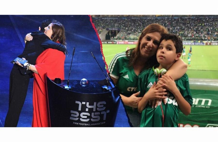 Καλύτερη οπαδός της χρονιάς η μητέρα που περιγράφει ποδοσφαιρικούς αγώνες στον τυφλό γιο της