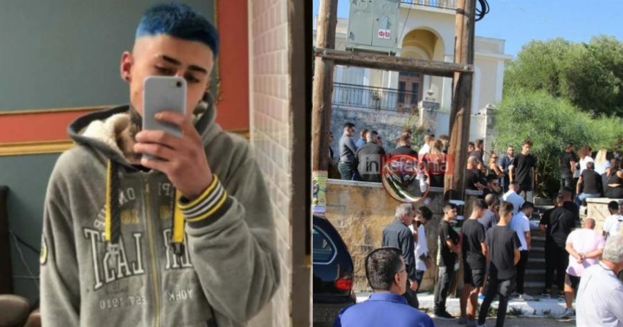 Θρηνεί η Κεφαλονία: Ασύλληπτος πόνος στην κηδεία του 20χρονου Παναγιώτη