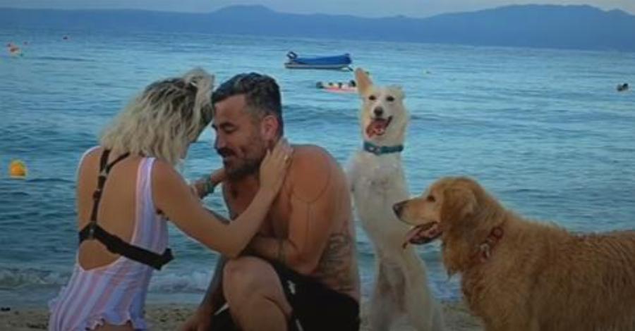 Γιώργος Μαυρίδης: Πρόταση γάμου στην Κρίστυ – Η σκυλίτσα Molly έφερε το δαχτυλίδι