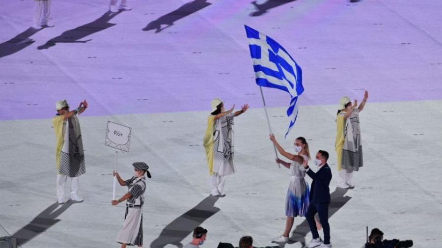 Τελετή Έναρξης Ολυμπιακών Αγώνων: Πετρούνιας και Κορακάκη μπαίνουν πρώτοι στο στάδιο