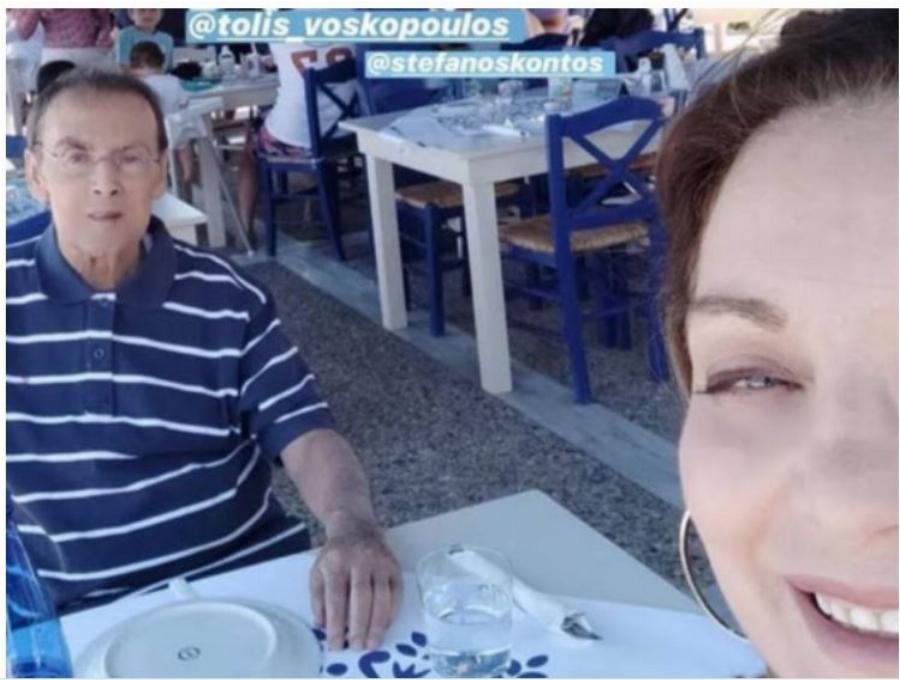 Τόλης Βοσκόπουλος: Αγνώριστος στην τελευταία φωτογραφία που ανέβασε η Γκερέκου