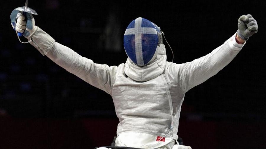 Παραολυμπιακοί του Τόκιο: Χάλκινο μετάλλιο στην ξιφασκία για τον Πάνο Τριανταφύλλο