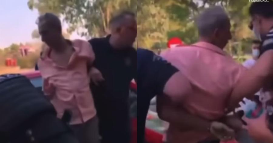 «Θα φας 200 μπουvιές»: 47χρονος Έλληνας συλλαμβάνεται live για τον εμπρησμό της Πετρούπολης