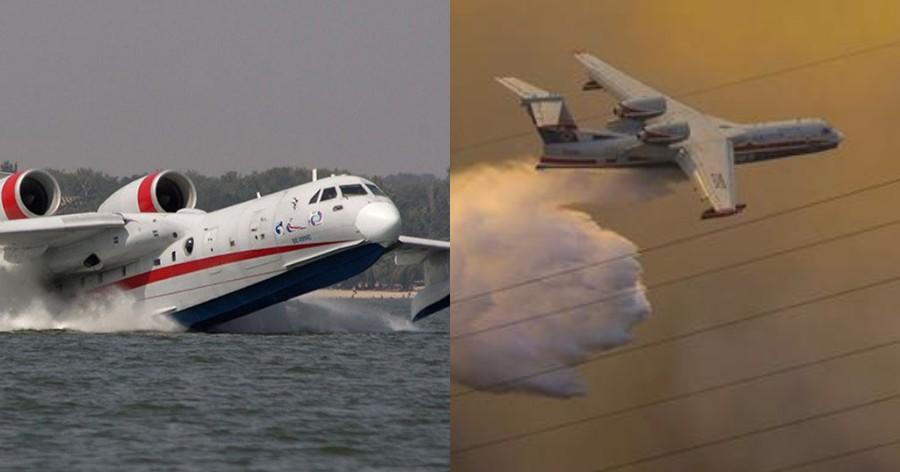 Βeriev Be-200: Ο Ρωσικός γίγαντας που πολεμά τις φλόγες στην Ελλάδα