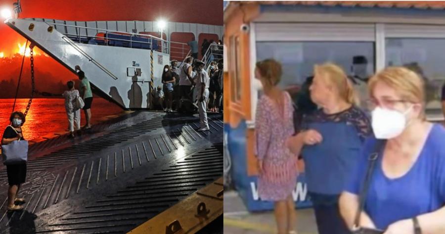“Δεν πιστεύουμε στα μάτια μας”: Ζητούσαν εισιτήριο από τους ανθρώπους που έφευγαν από την φλεγόμενη Εύβοια