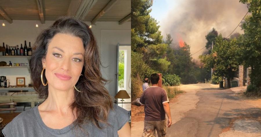«Ξυπνήσαμε σε έναν εφιάλτη που δεν τελειώνει»: Η συγκλονιστική ανάρτηση της Δωροθέας Μερκούρη για τις φωτιές