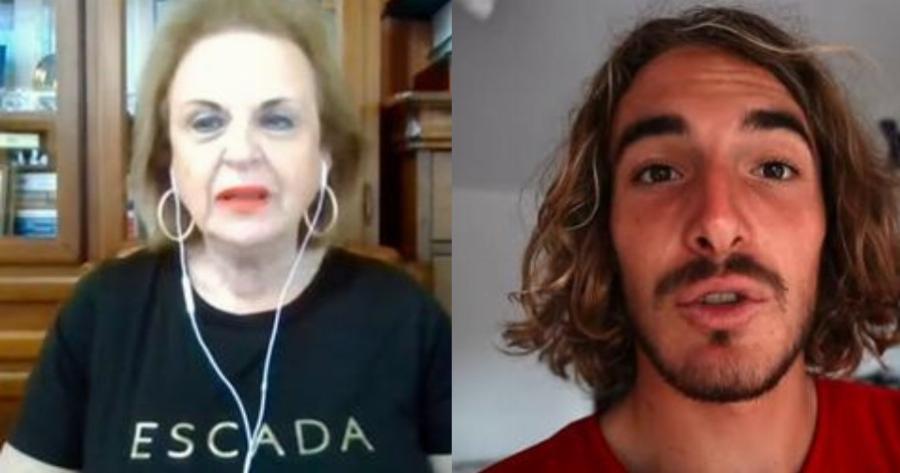 Ματίνα Παγώνη: Η αποστομωτική απάντηση στο Στέφανο Τσιτσιπά σε ζωντανή μετάδοση