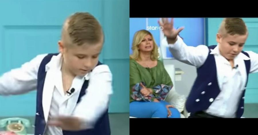 Το βαρύ ζεϊμπέκικο του πιο μάγκα πιτσιρικά για τον Καραϊβάζ που έκανε μέχρι και τη Ζήνα Κουτσελίνη να «γονατίσει»