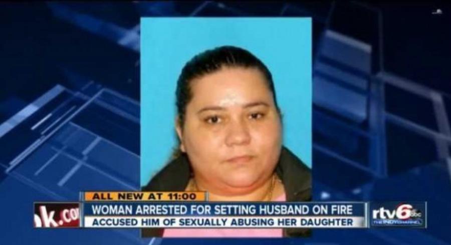 40χρονη γυναίκα έκαψε τον άντρα της όταν έμαθε ότι βίαζε την 7χρονη κόρη τους