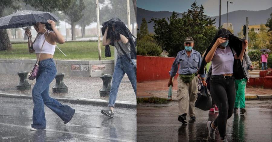 Δελτίο επιδείνωσης καιρού: Καλοκαίρι τέλος – Έρχονται ισχυρές καταιγίδες τις επόμενες μέρες