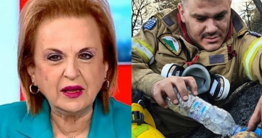 Ματίνα Παγώνη: Οι πυροσβέστες μου θυμίζουν εμάς τους γιατρούς πέρυσι