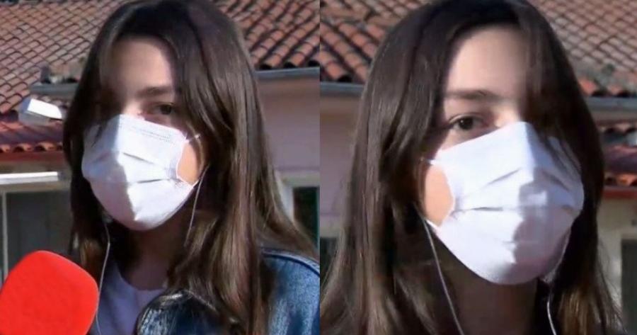 Θεσσαλονίκη: Η 14χρονη Νίκη στέλνει μήνυμα για τον εμβολιασμό – Έτσι θα ελευθερωθούμε