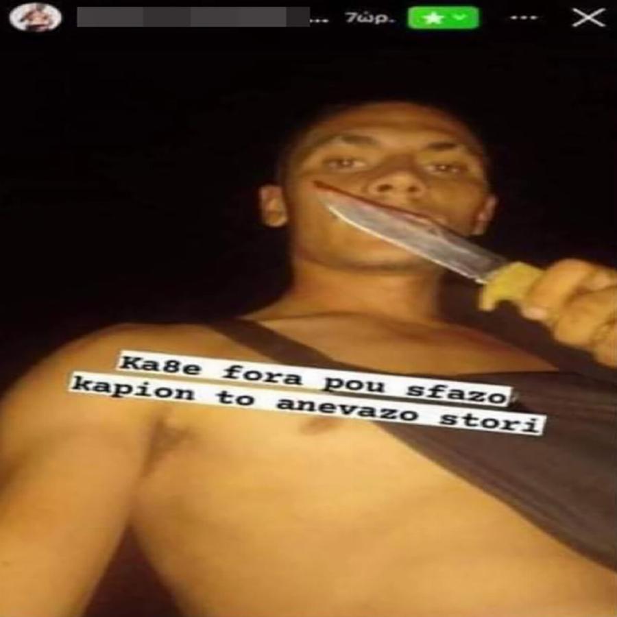 Σέρρες: Ο 22χρονος που σκότωσε τον 20χρονο φίλο του στην πλατεία του χωριού και ανέβασε στόρυ με το μαχαίρι