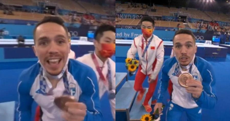 Λευτέρης Πετρούνιας: «Αφιερώνω το μετάλλιο στην Ελλάδα και στις κόρες μου»