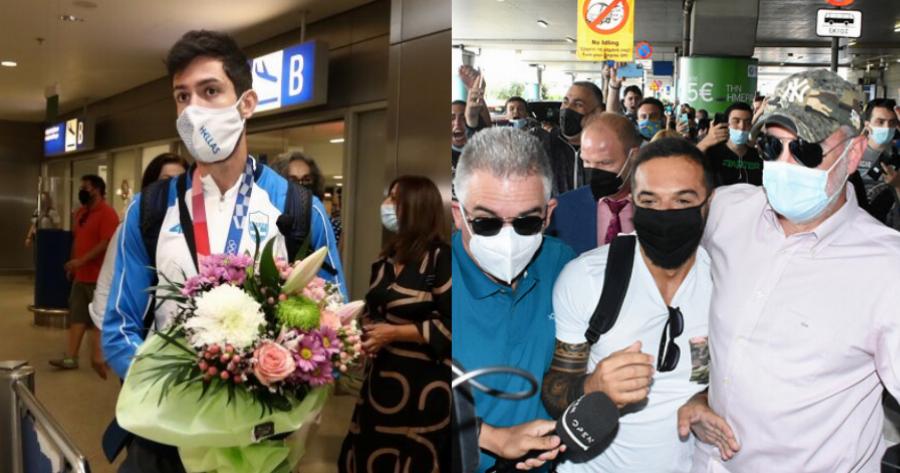 Μίλτος Τεντόγλου: Το επικό του σχόλιο για τον ελάχιστο κόσμο που τον υποδέχτηκε στο αεροδρόμιο