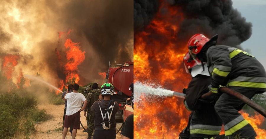 «Κρατιόμουν μην τον κοπανήσω με το μικρόφωνο»: Στα όριά του δημοσιογράφος της ΕΡΤ για τη φωτιά