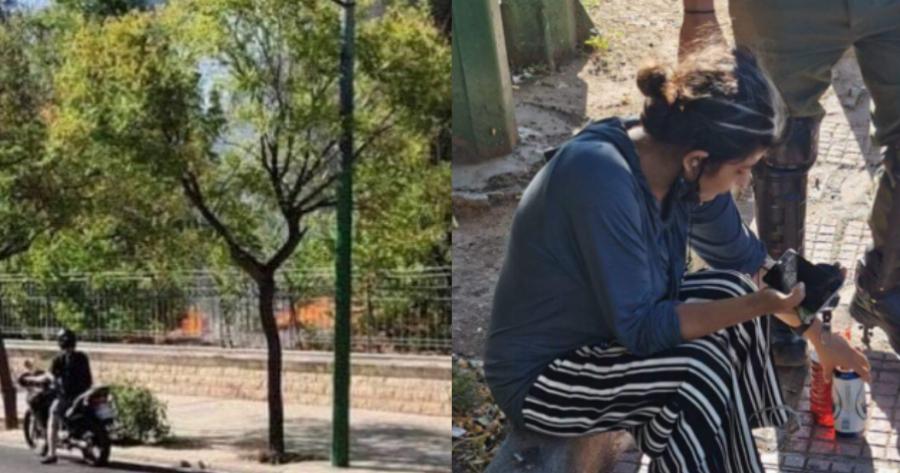 Πεδίον του Άρεως: Η γυναίκα που έβαλε τη φωτιά και συνελήφθη