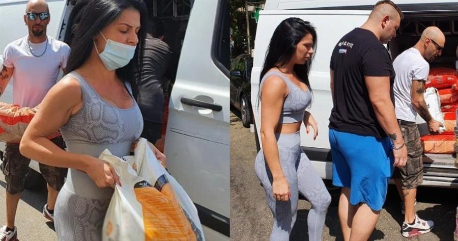 Η πρωταγωνίστρια αισθησιακών ταινιών Ίννα Ιννάκι συγκέντρωσε χρήματα και τρόφιμα για τους πυρόπληκτους