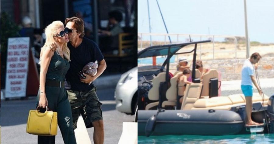 Ελένη Μενεγάκη: Το φουσκωτό σκάφος – θηρίο των 300.000 ευρώ και οι βόλτες στα Ελληνικά νησιά