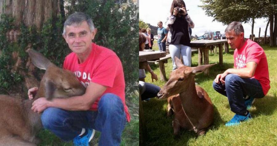 Κυνηγός ελαφιών μεγάλωσε άρρωστο, μωρό ελάφι κι αποφάσισε να πετάξει το όπλο του για πάντα